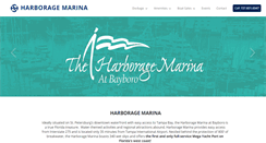 Desktop Screenshot of harboragemarina.com